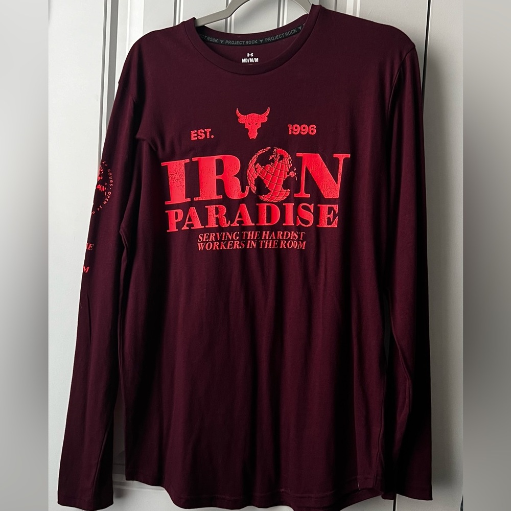UA Project Rock Iron paradise Long sleeve